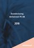 Årsredovisning Aktieinvest FK AB