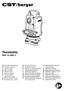 Theodolite DGT 10, DGT 2
