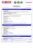 Säkerhetsdatablad Enligt 1907/2006/EG, Artikel 31
