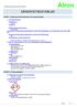 SÄKERHETSDATABLAD. AVSNITT 1: Namnet på ämnet/blandningen och bolaget/företaget. 1.1 Produktbeteckning Handelsnamn. Oxydes