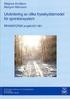 An evaluation of antifreeze for automatic sprinkler systems. BRANDFORSK project