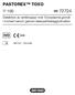 PASTOREX TOXO. Detektion av antikroppar mot Toxoplasma gondii i humant serum genom latexpartikelagglutination /06