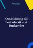 Ombildningsguiden – Ombildning till bostadsrätt