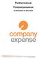 Partnermanual Companyexpense