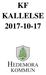 KF KALLELSE