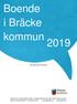 Boende i Bräcke kommun 2019