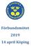 Vid Svenska Bordtennisförbundets ordinarie förbundsmöte söndagen den 14 april 2019 kl , Sparbanken Västra Mälardalen, Köping.