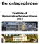 Bergslagsgården. Kvalitets- & Patientsäkerhetsberättelse 2018