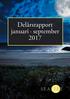Delårsrapport januari - september 2017