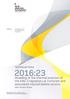 2016:23. Technical Note
