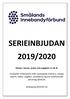 SERIEINBJUDAN 2019/2020