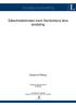 EXAMENSARBETE. Säkerhetsklimatet inom Norrbottens läns landsting. Susanne Östling. Filosofie masterexamen Psykologi