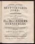 HERNBERGHS. Herr Doct. ANDERS SKATTSKYLDIG JORD, johan elias reiff, Juris PROFESSORENS1 UPSALA, INSEENDE, framståld ACADEMISK AFHANDLING SAMTYCKE,