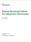 Patientsäkerhetsberättelse för Allégården äldreboende