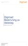 Digiroad Beskrivning av dataslag