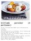 Grillade persikor portioner)