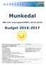 Munkedal. Mål och resursplan(mrp) Budget Antagningsdatum: Kommunfullmäktige