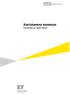 Förstudie 2018 Genomförd på uppdrag av revisorerna December Karlshamns kommun Förstudie av valet 2018