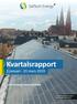 Kvartalsrapport 1 januari - 31 mars SolTech Energy Sweden AB (Publ) SolTech ShingEl på en fastighet i Uppsala ägd av Vasakronan
