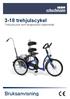 3-18 trehjulscykel. Trehjulscykel som terapeutiskt hjälpmedel. Bruksanvisning