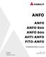 ANFO ANFO ANFO 800 ANFO 600 AHTI-ANFO PITO-ANFO. Produktinformation Tel +358 (0) OY FORCIT AB