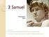 2 Samuel. Michelangelo s David