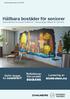 Hållbara bostäder för seniorer Slutkonferens för projekt DIABAHS - Dialog Bygg Hållbart för Seniorer