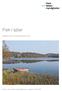 Fisk i sjöar. vägledning för statusklassificering. Havs- och vattenmyndighetens rapport 2018:36