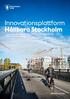 Innovationsplattform Hållbara Stockholm