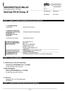 SÄKERHETSDATABLAD enligt Förordning (EG) nr 1907/2006. StoCrete PS 05 Komp. B 1/11. Ref /E. Rev. nr Reviderat den