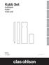 Kubb Set. Kubbspel Kubb Kubb-peli. Art.no Ver English. Svenska. Norsk. Suomi. Deutsch