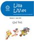 Lilla LiV:et. Glad Påsk. Nummer 3 - mars Informationstidning för personal inom barnhälsovård