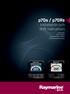 p70s / p70rs Installation och drift instruktion