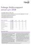 Fabege Delårsrapport Januari juni 2008