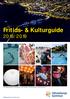 Fritids- & Kulturguide 2018/2019