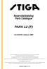 Reservdelskatalog Parts Catalogue PARK 12 (F) Season 1990