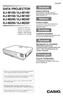 DATA PROJECTOR XJ-M140 / XJ-M145* XJ-M150 / XJ-M155* XJ-M240 / XJ-M245* XJ-M250 / XJ-M255*