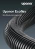 Uponor Ecoflex. Det ultimata kulvertsystemet