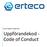 Erteco Rubber & Plastics AB. Uppförandekod - Code of Conduct