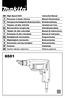 GB High Speed Drill Instruction Manual F Perceuse à haute vitesse Manuel d instructions D Hochgeschwindigkeits-Bohrmaschine Betriebsanleitung I