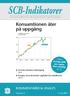 SCB-Indikatorer. Konsumtionen åter på uppgång KOMMENTARER & ANALYS. I fokus: Sveriges BNP per capita ökar måttligt. sid 12. Nummer 4 3 maj 2019