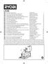 LTS180. собственика. EN 18 VOLT WET / DRY TILE SAW USER S manual 1 FR SCIE COUPE-CARRELAGE À EAU / À SEC 18 VOLT MANUEL D UTILISATION 7