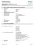 SÄKERHETSDATABLAD. Revision: 2.0 Datum: ENLIGT EG-REGLERNA 1907/2006 (REACH), 1272/2008 (CLP) & 453/2010