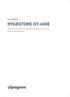 Handbok HYGROTORK HT-400E. Läs denna instruktion innan produkten monteras och ansluts. Spara för framtida bruk!