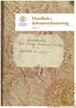 Handbok i dokumenthantering VERSION 1.0