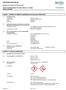 SÄKERHETSDATABLAD. Revision: 2.0 Datum: 07 Februari 2017 ENLIGT EG-REGLERNA 1907/2006 (REACH), 1272/2008 (CLP) & 2015/830