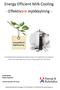 Energy Efficient Milk Cooling - Effektivare mjölkkylning -