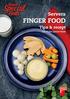 Servera FINGER FOOD. Tips & recept. från Findus Special Foods