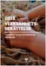 2018 VERKSAMHETS- BERÄTTELSE VÄSTARVET SLÖJD OCH REGIONAL PEDAGOGIK