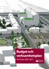 Budget och verksamhetsplan plan